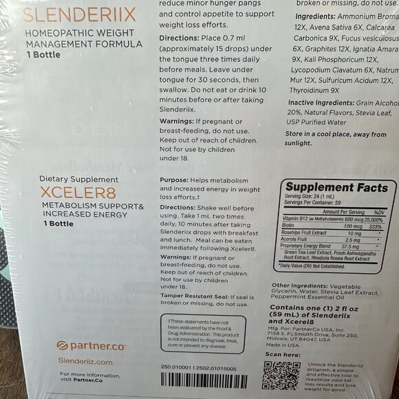 Slenderiiz homeopathic drops for hormone balancing and fat loss - Picture 2 of 4